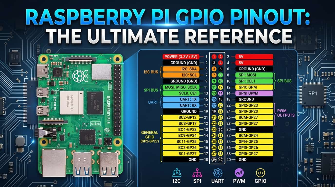 Raspberry Pi GPIO Pinout: The Ultimate Reference