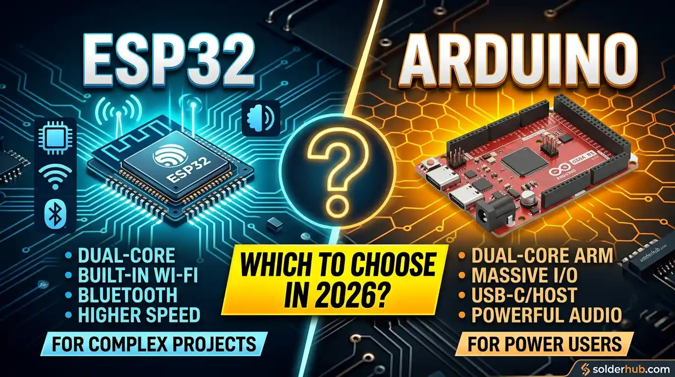 ESP32 vs Arduino: Which Should You Choose in 2026?
