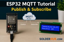 ESP32 MQTT Tutorial: Publish and Subscribe with Arduino IDE