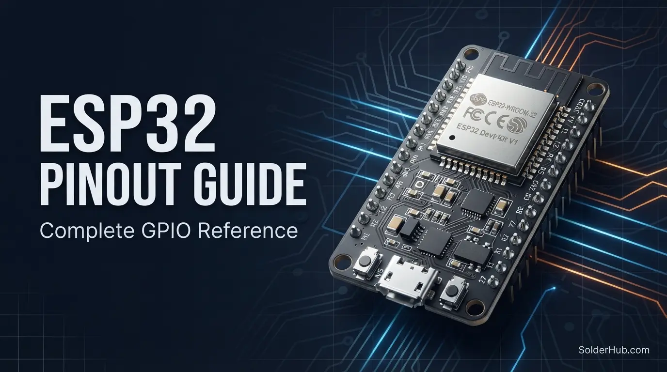 ESP32 Pinout Guide: Every GPIO, ADC, PWM, and Restricted Pin Explained