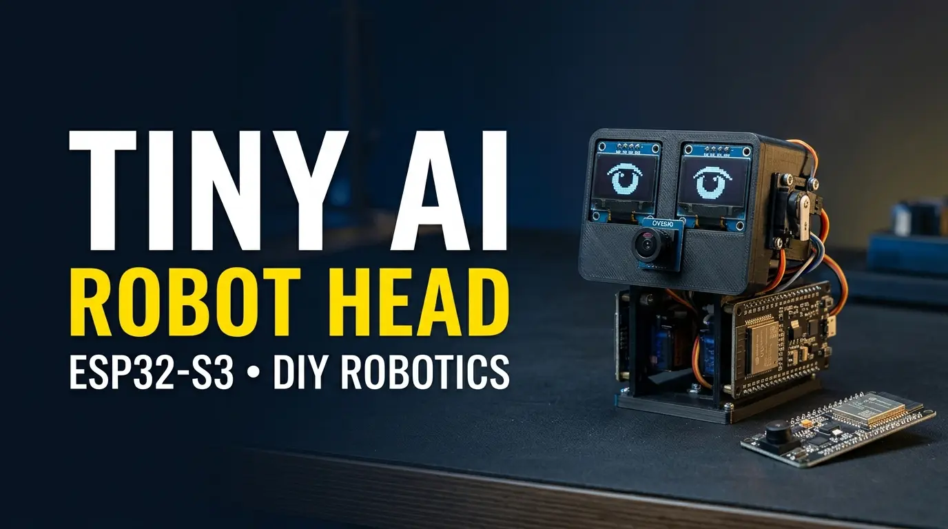 Building Tiny AI Robotic Heads Using ESP32-S3 🤖
