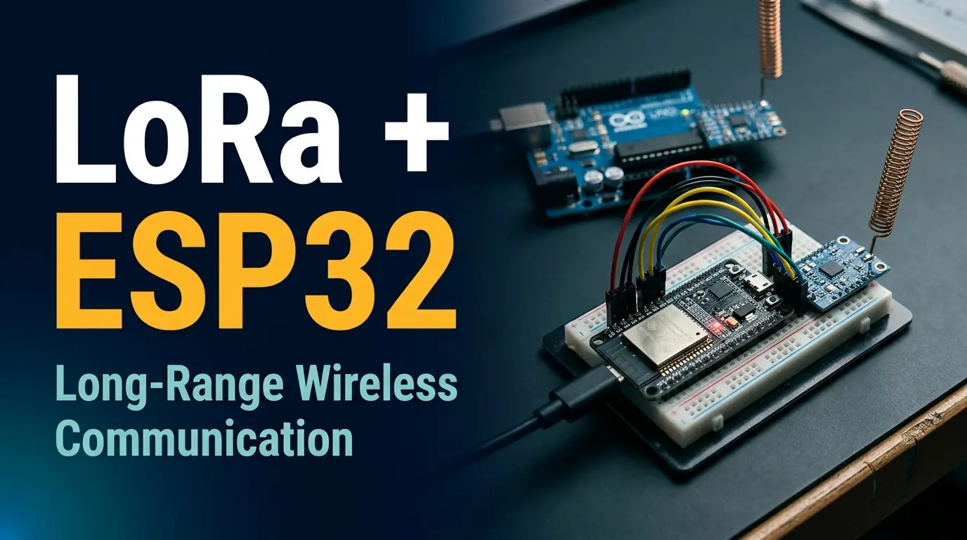 LoRa with ESP32 and Arduino Uno: SX1278 Wiring, Code and Range